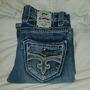 Mens rock revival Jean's size 29x32
